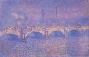 Claude Monet Waterloo Bridge Spain oil painting artist